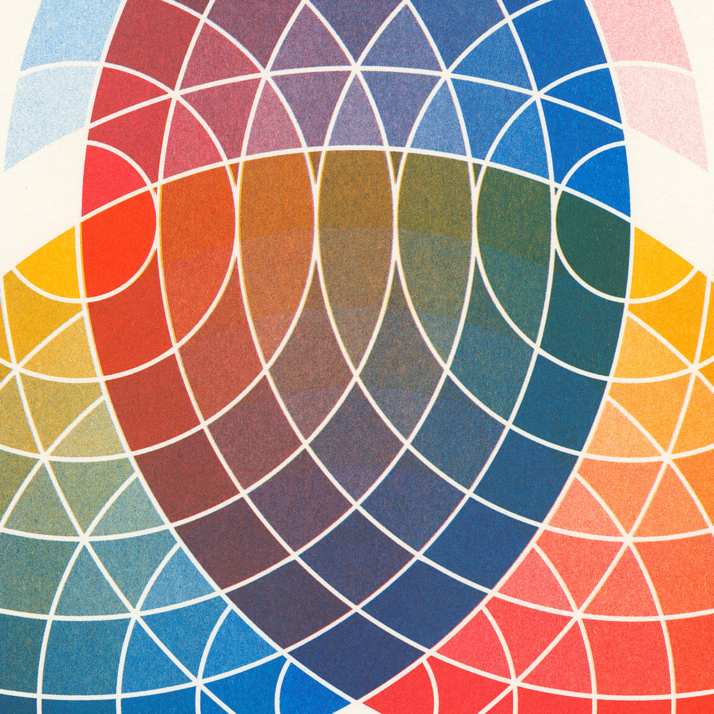 2023 Risograph Trilobe Synoptique Color Chart Calendar